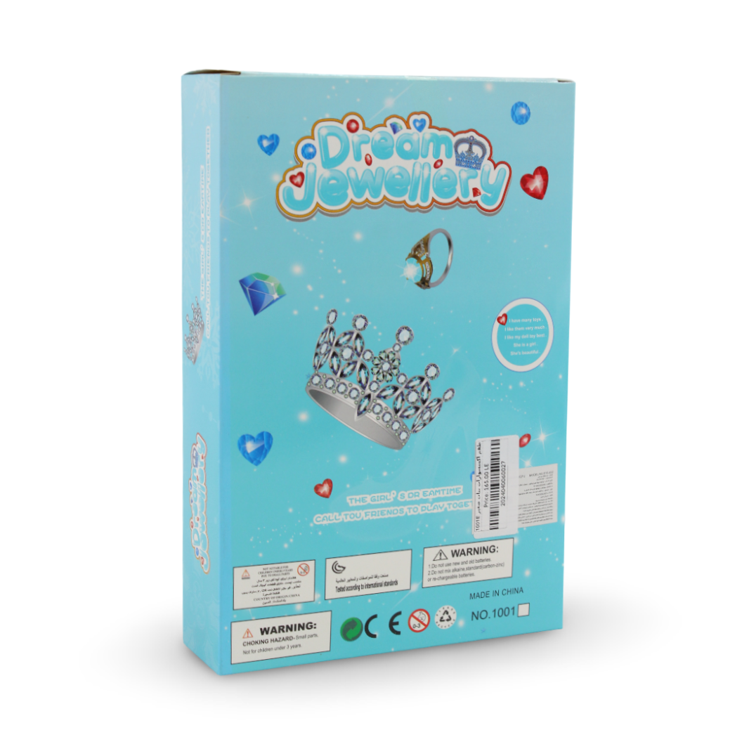 Children's Princess Jewelry Set – Baby Blue