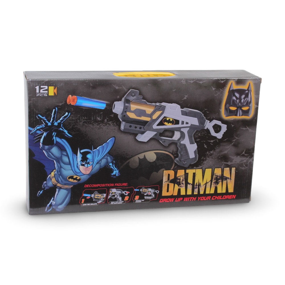 Batman Soft Dart Gun + Mask