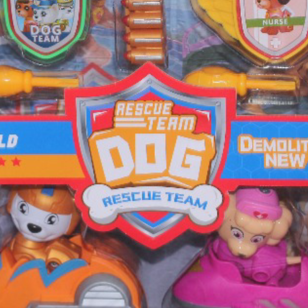 Paw Patrol Rescue Team Toy Set