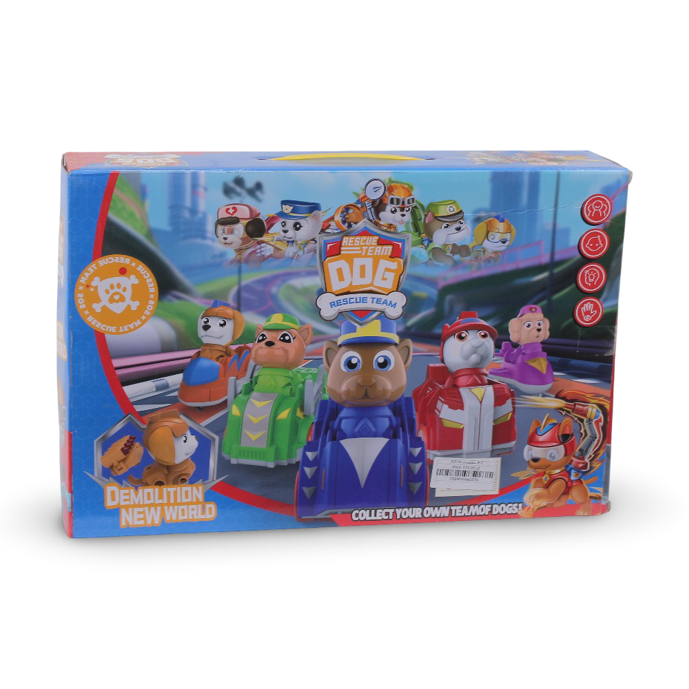Paw Patrol Rescue Team Toy Set