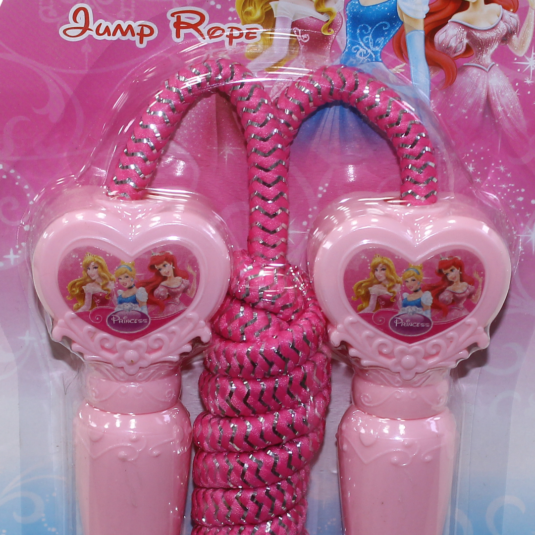 Princess Jump Rope Heart-Shaped Handles – Pink