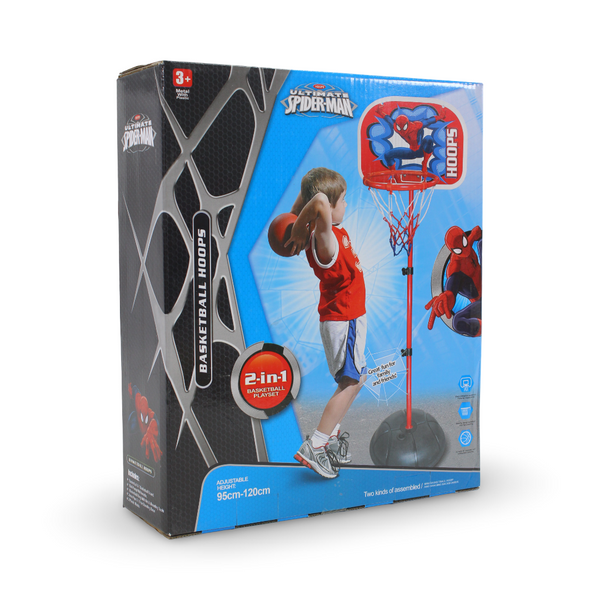 Ultimate Spider-Man 2-in-1 Basketball Playset Box