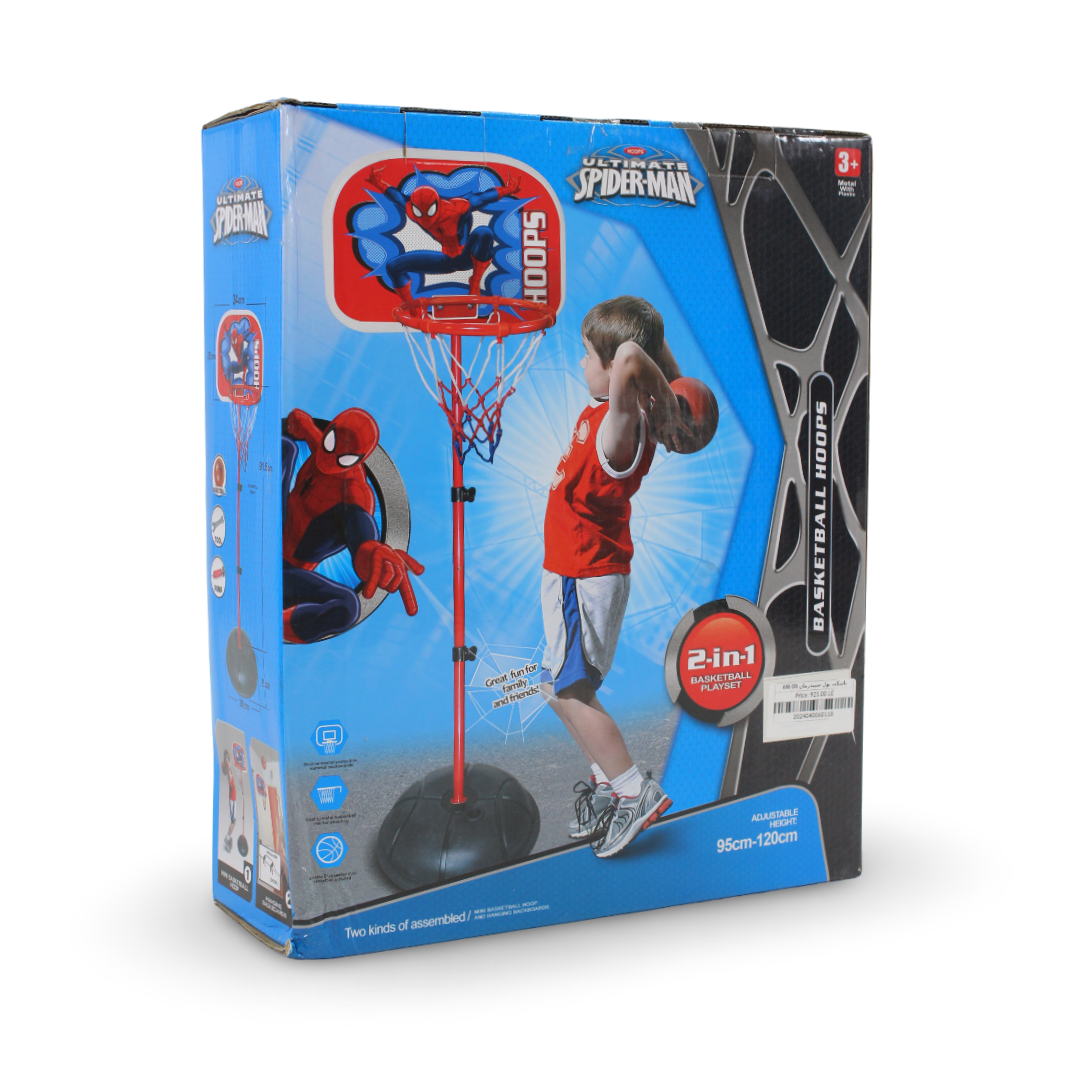 Ultimate Spider-Man 2-in-1 Basketball Playset Box