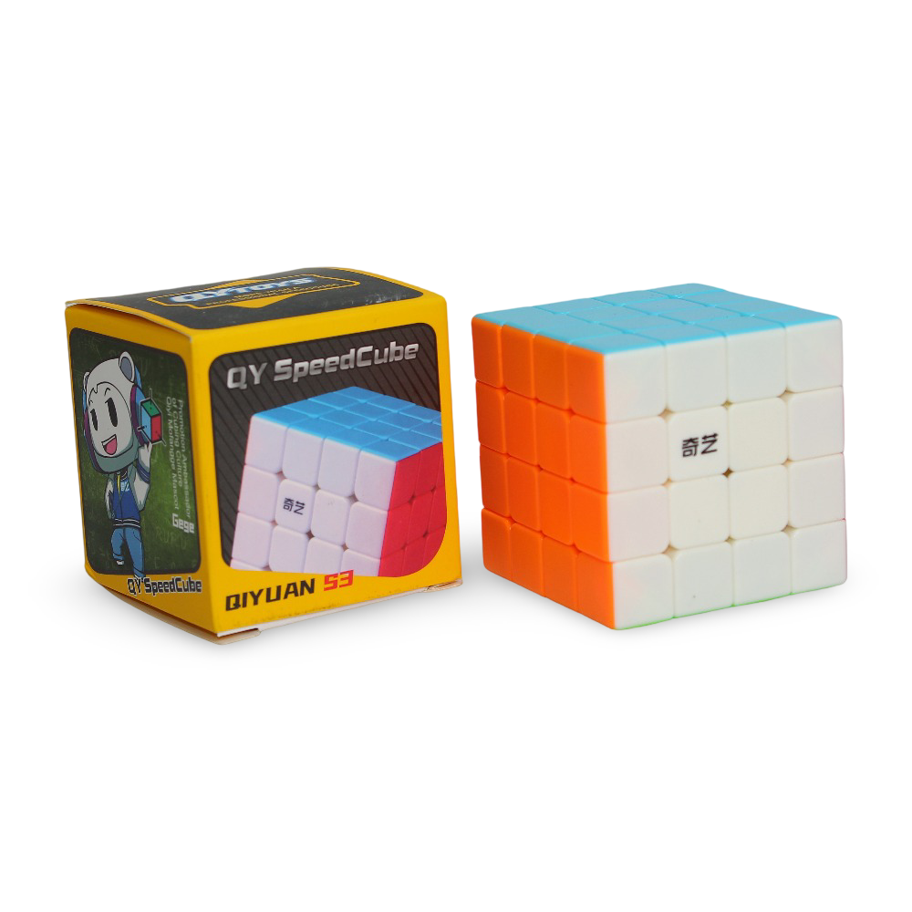 4x4 Stickerless Speed Cube - Toys - OKO