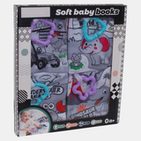 Black and White Soft Book Set (4 Pcs)