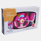 Sticker Cartoon Toy Set with Light