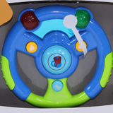 Sticker Cartoon Toy Set with Light – Blue & Green