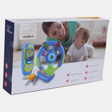 Sticker Cartoon Toy Set with Light – Blue & Green