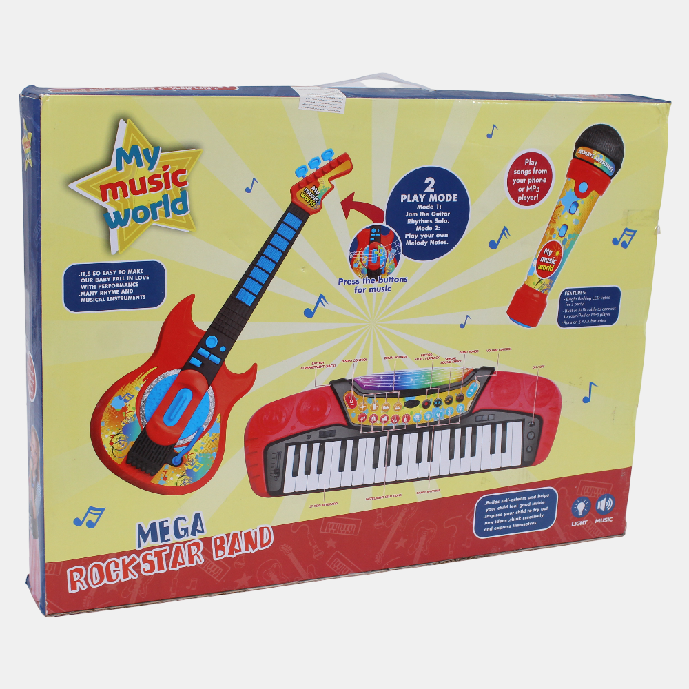 Mega Rock Star Band 3-Piece Set