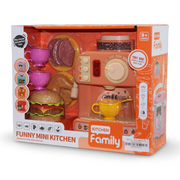 Funny Mini Kitchen Coffee Machine Playset with Sound & Light