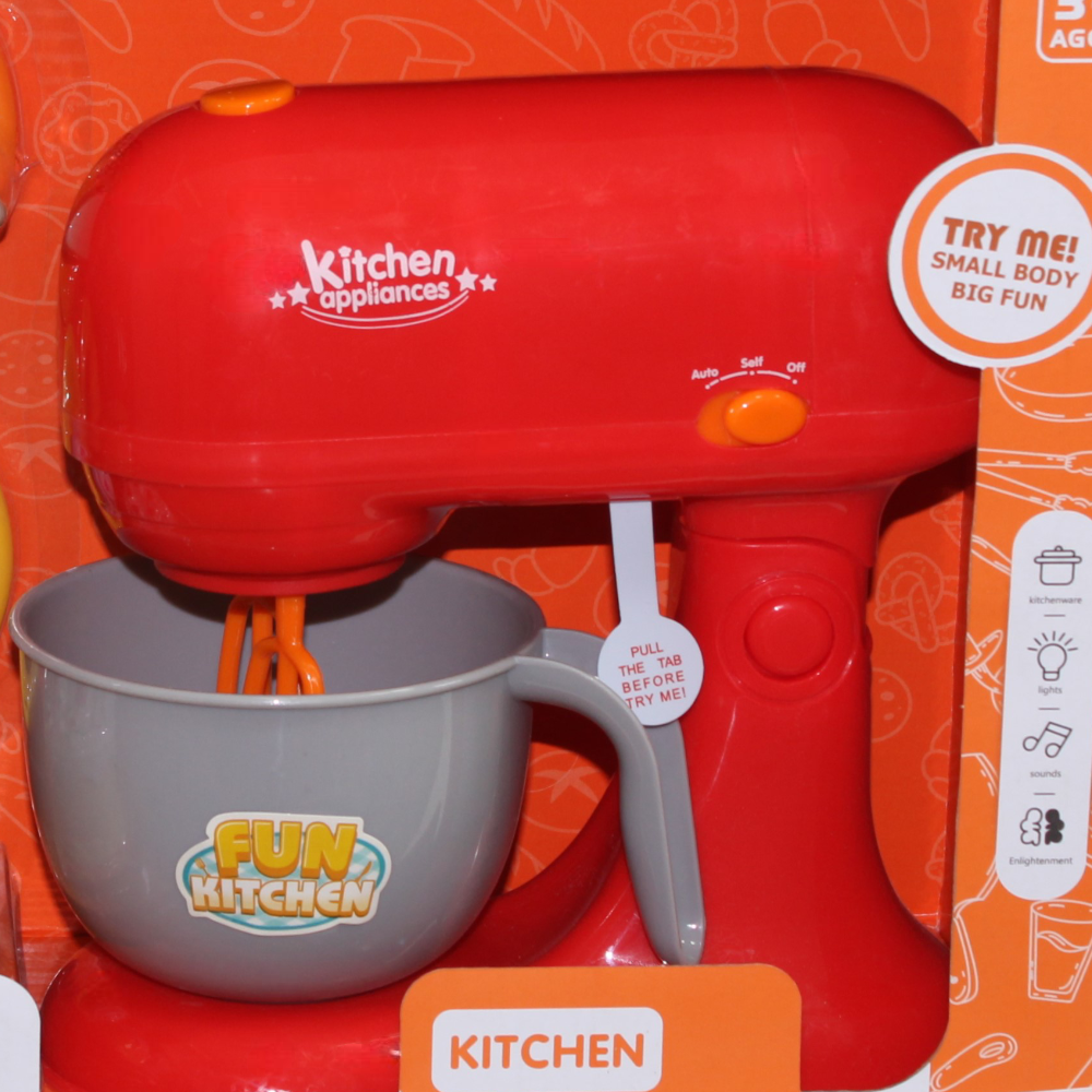 Funny Mini Kitchen Dough Mixer Playset with Light & Sound