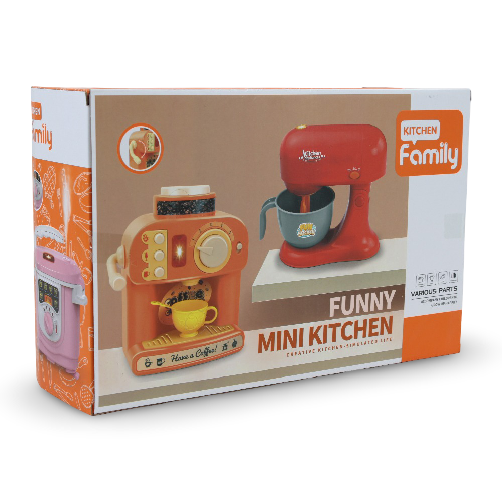 Funny Mini Kitchen Dough Mixer Playset with Light & Sound