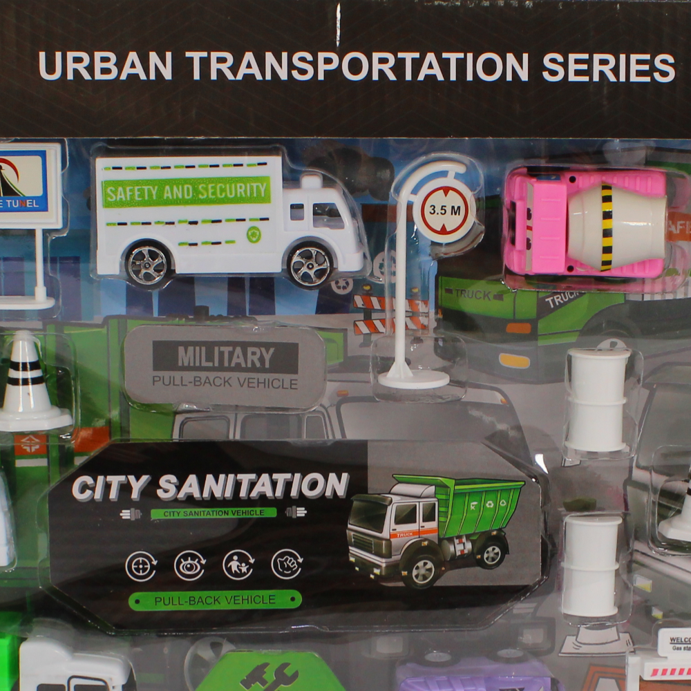 City Sanitation Trucks Playset – Imaginative Fun for Kids