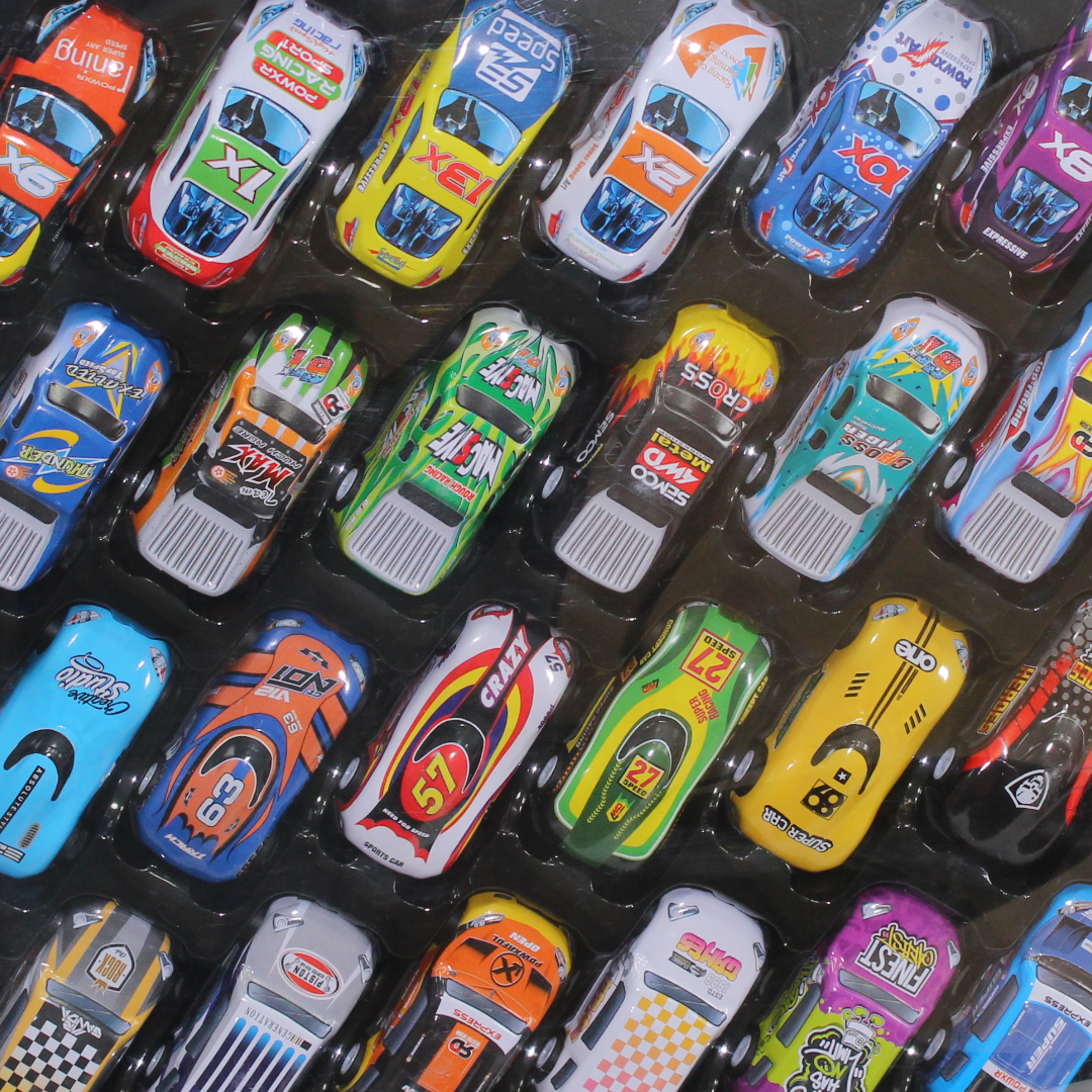32-Piece Collection of Assorted Mini Racing Cars