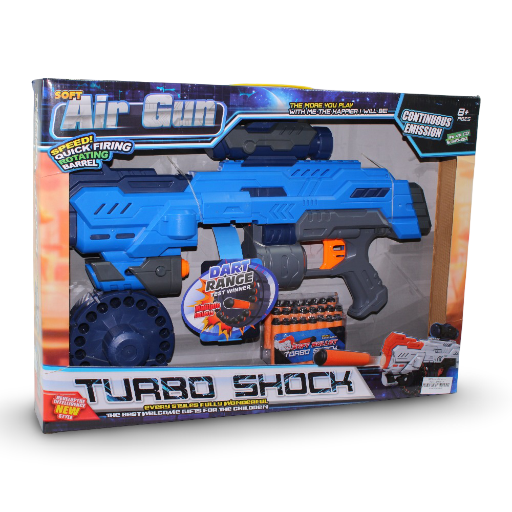 Soft Air Gun Turbo Shock - Toys - OKO
