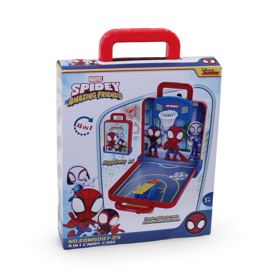 Marvel Spidey and His Amazing Friends 4 in 1 Sports Games Carry Case