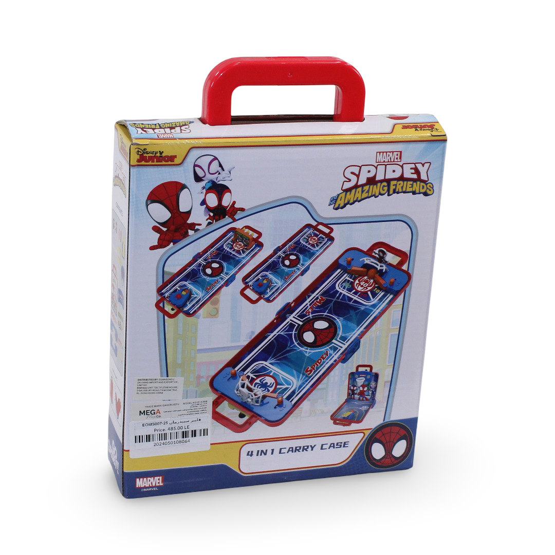 Marvel Spidey and His Amazing Friends 4 in 1 Sports Games Carry Case