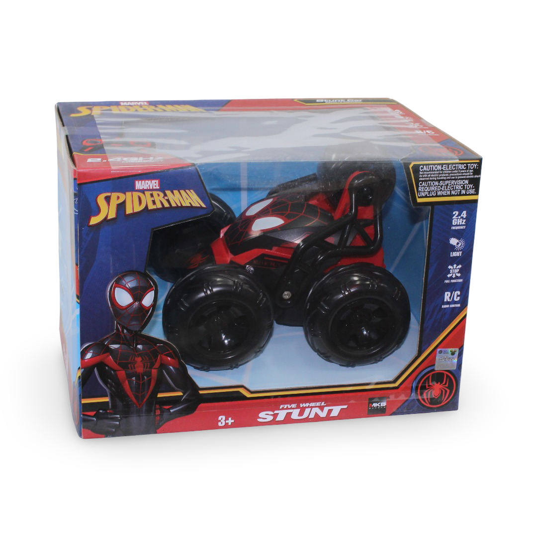R/C Spider-Man Five Wheel Stunt Car