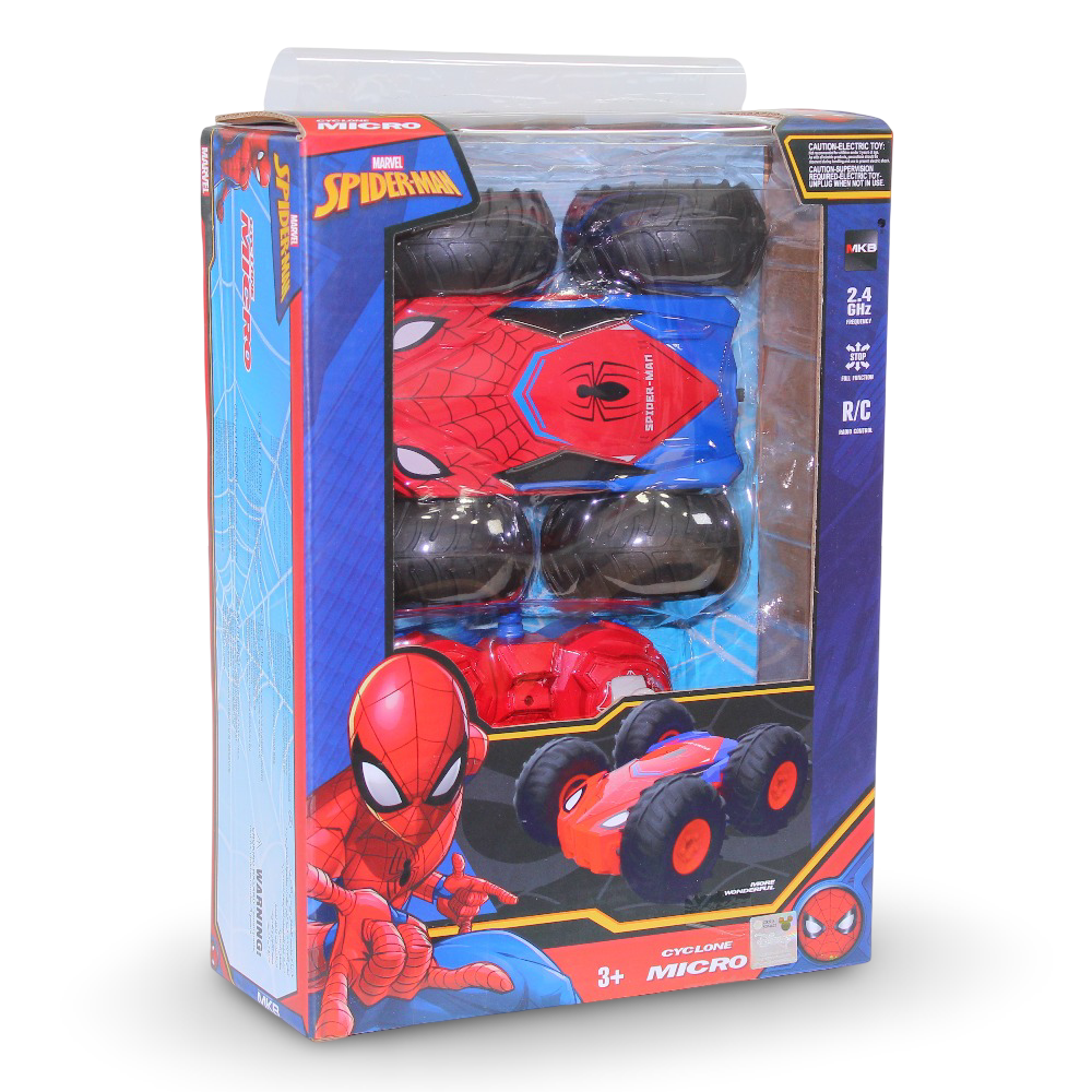 R/C Spider-Man Cyclone Micro Stunt Car