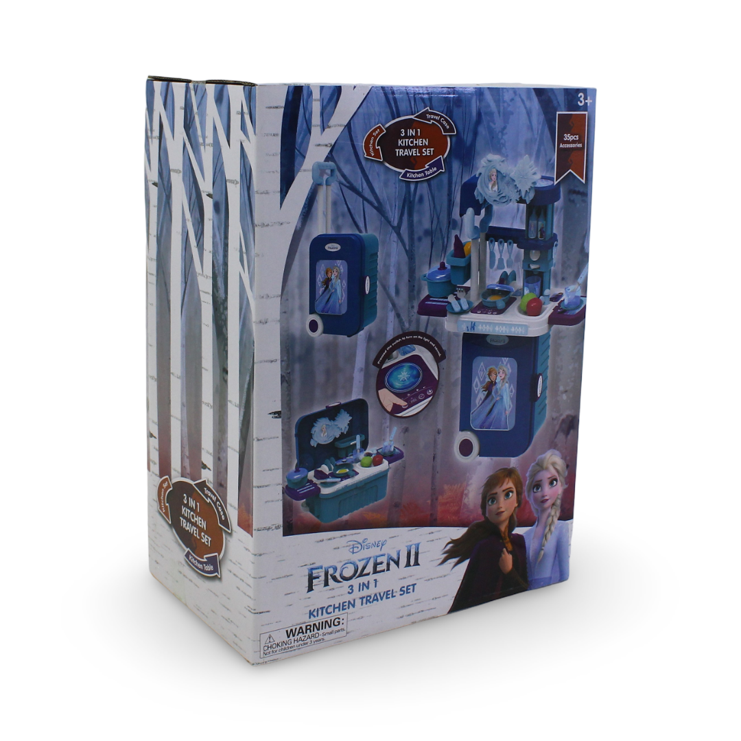 Frozen II 3-in-1 Kitchen Travel Set
