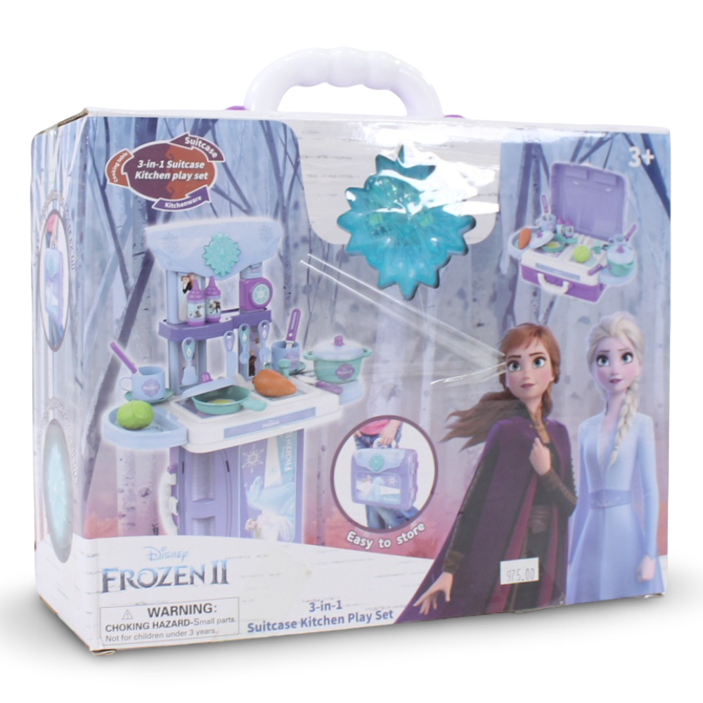 Frozen 3-in-1 Suitcase Kitchen Playset