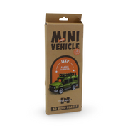 PlayfulMario Mini Vehicle Jeep 3D Wood Puzzle – 31 Pcs