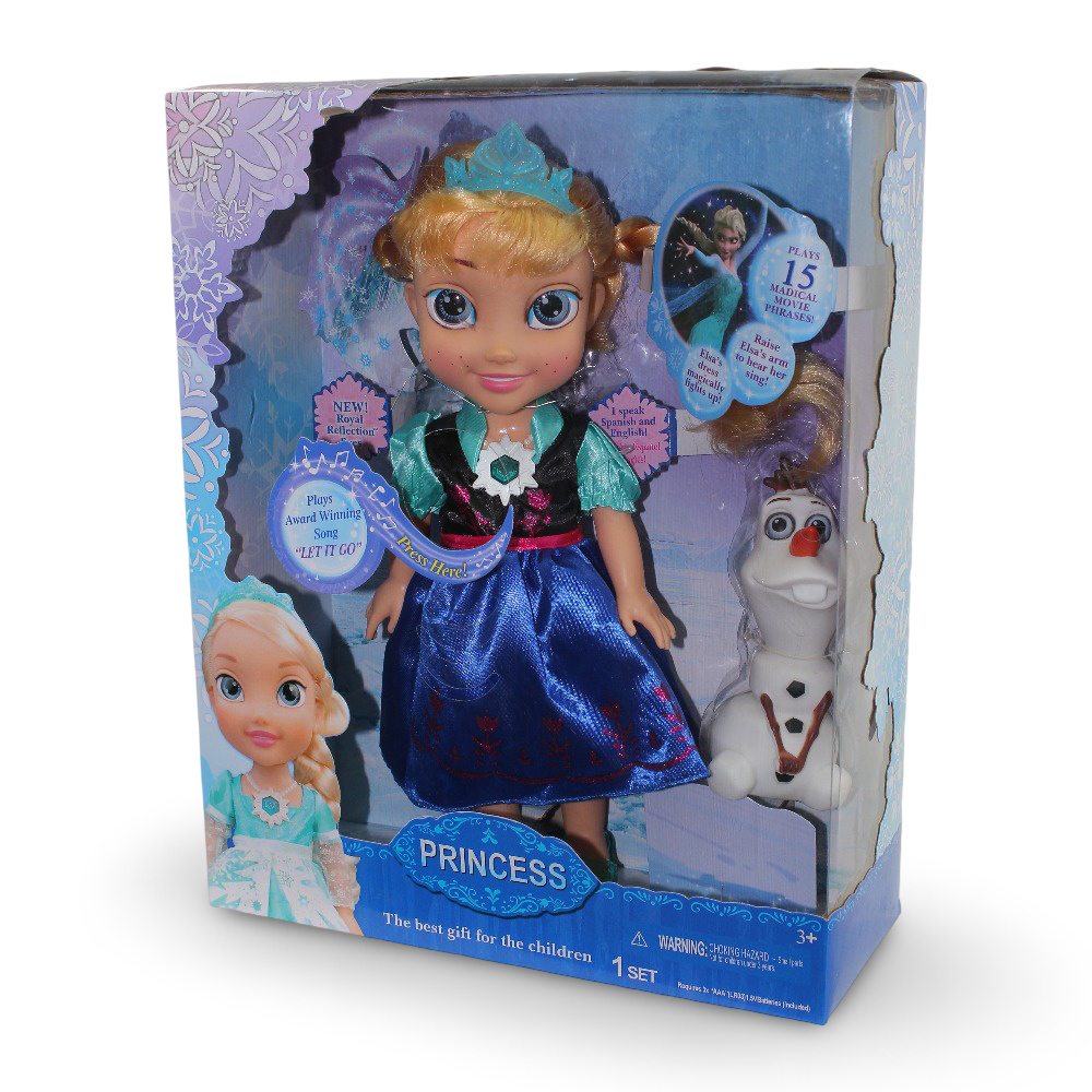 Princess Frozen Musical Doll - Toys - OKO