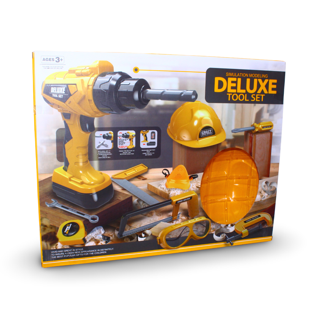 Children's Deluxe Toy Tool Set – 28 Pcs