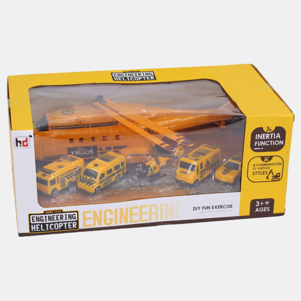 Engineering Helicopter Play Set – High-Flying Fun