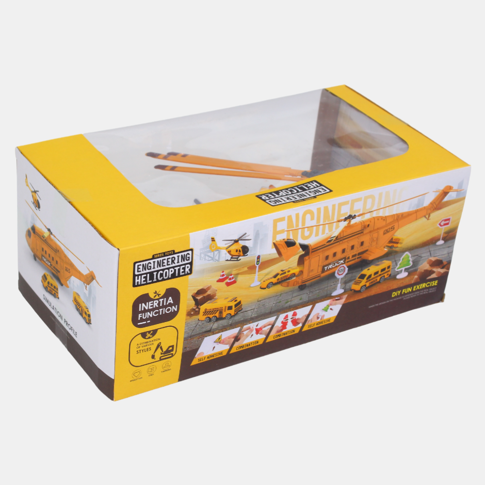 Engineering Helicopter Play Set – High-Flying Fun