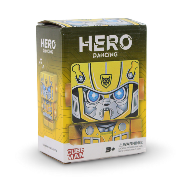 Hero Dancing Cube Man Robot Toy – Bumblebee