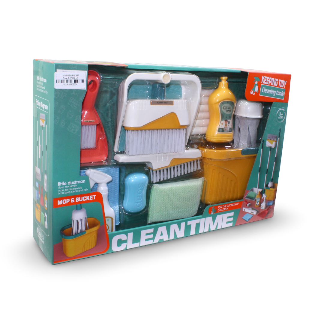 Clean Time Children's Cleaning Tools Set
