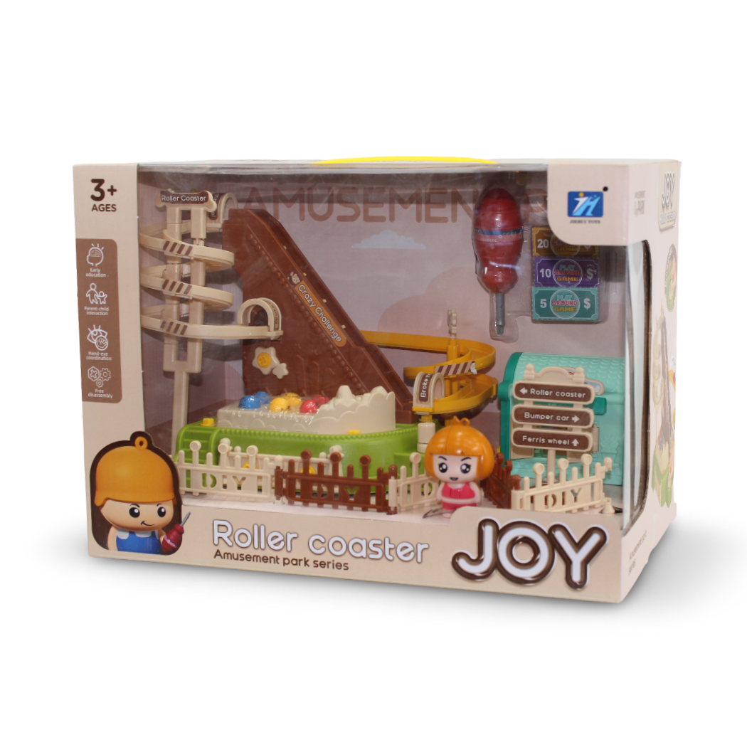 JOY Roller Coaster Amusement Park Toy Set - Toys - OKO