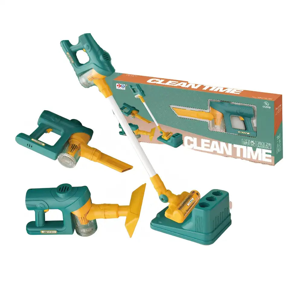 Clean Time 3-in-1 Children's Vacuum Cleaner Toy