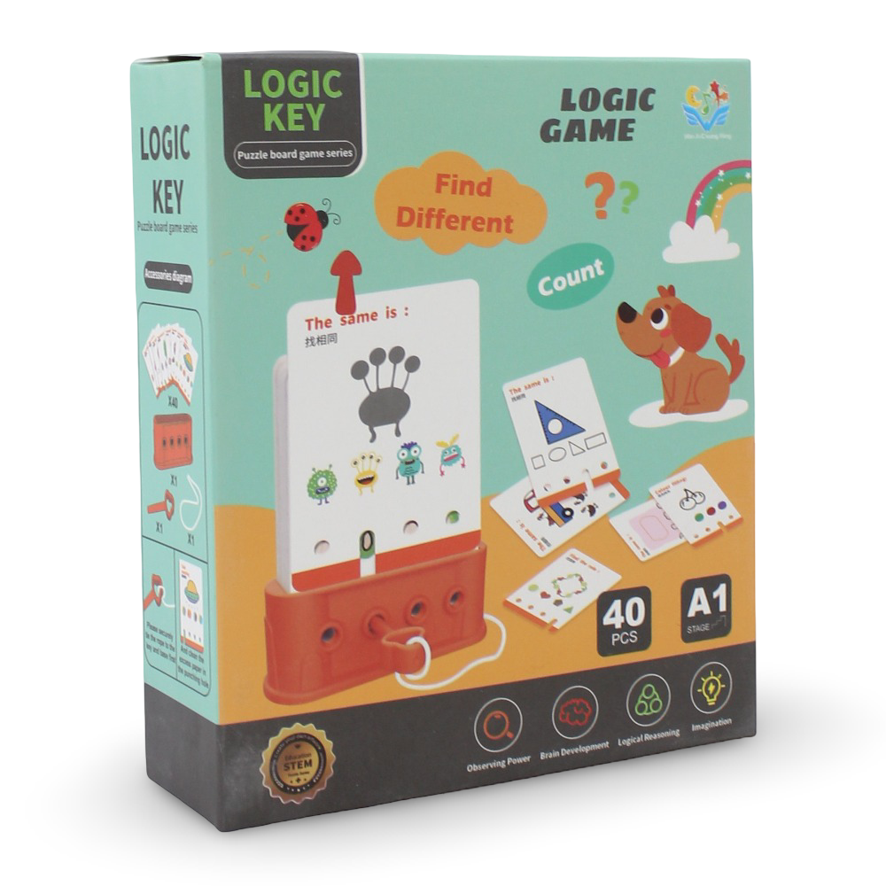 Logic Key Puzzle Board Game Series
