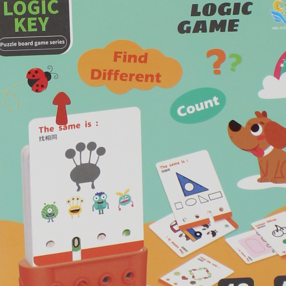 Logic Key Puzzle Board Game Series