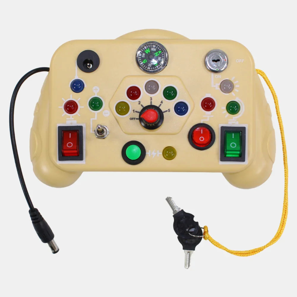 Busy Board Switch Light Game – Busy Activity Toy for Early Learning