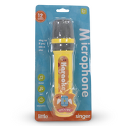 Karaoke Microphone with Music - Yellow