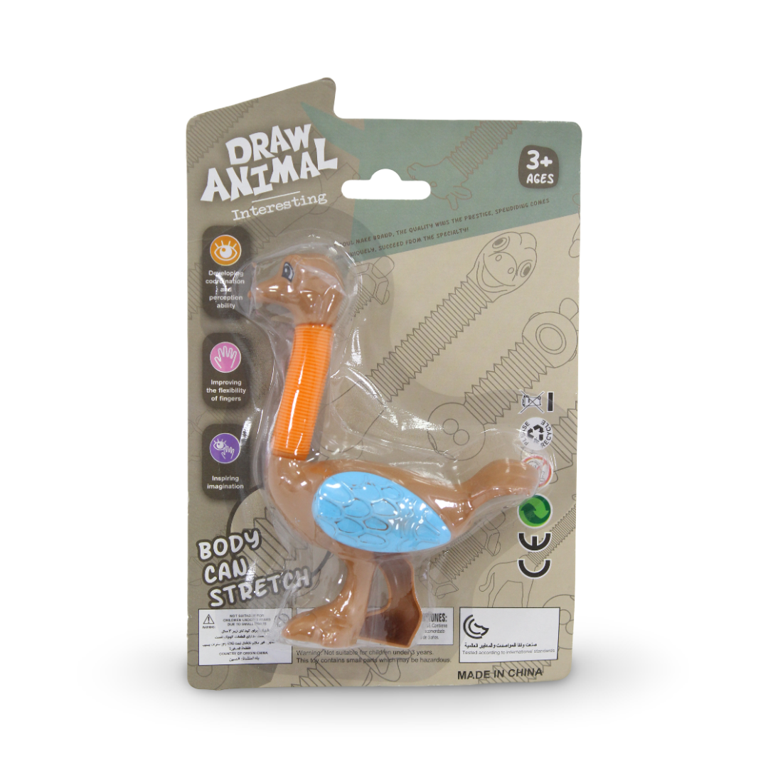 Draw Stretch Ostrich Toy - Toys - OKO