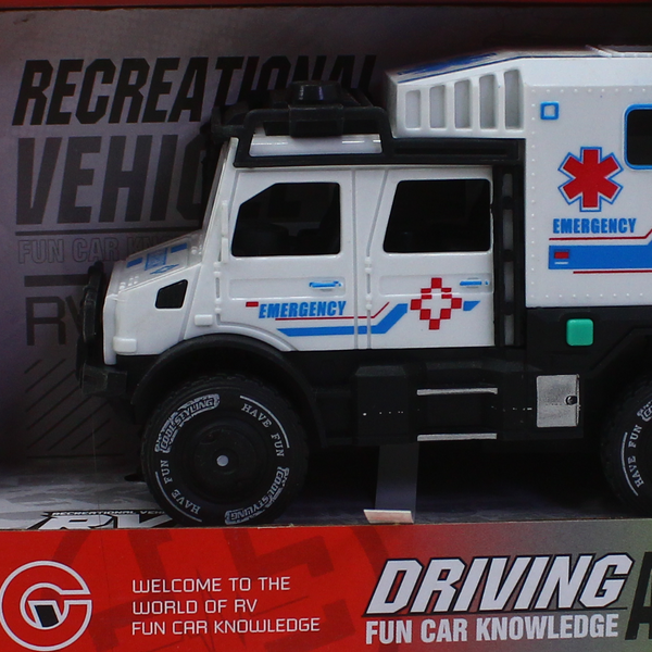 Driving Fun Car Knowledge Ambulance Toy