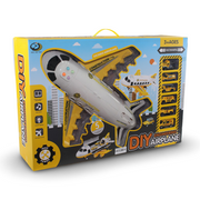 DIY Engineering Airplane Playset with Sound & Light