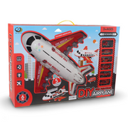 DIY Fire Fighting Airplane Playset with Sound & Light