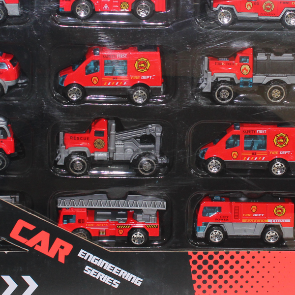 Street Convey Alloy Car Series – 15 Pcs
