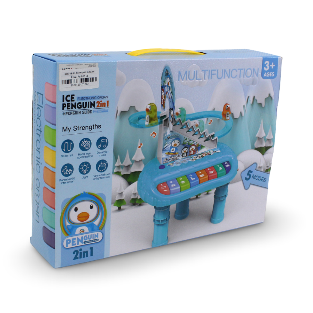 Destonl Ice Penguin 2-in-1 Slide Piano