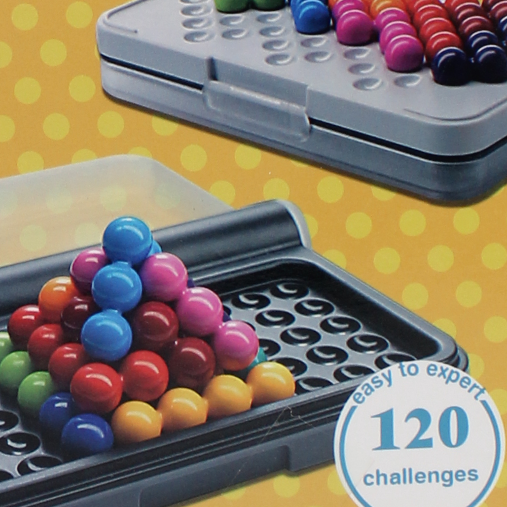 IQ Game Toys 1 Player Puzzle Game - 120 Challenges