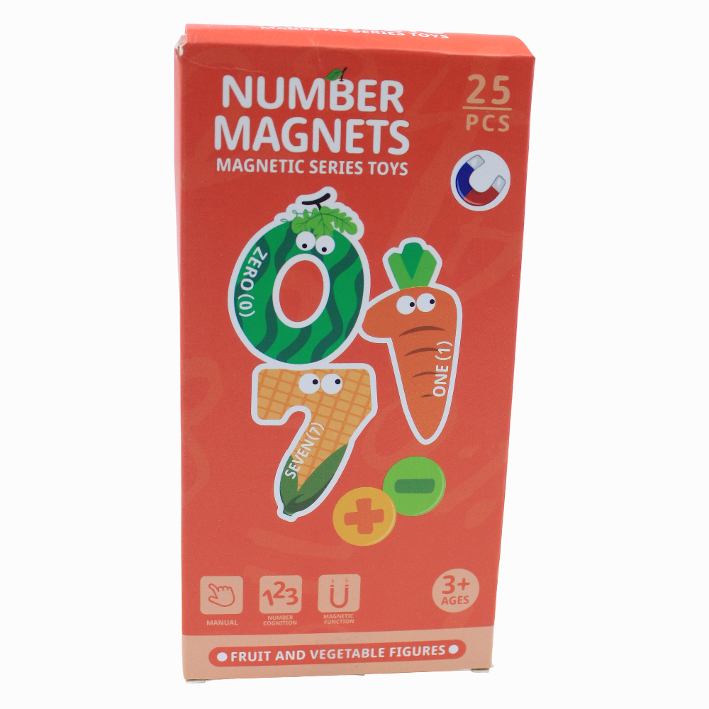 Numbers Fridge Magnets – 25 Pieces