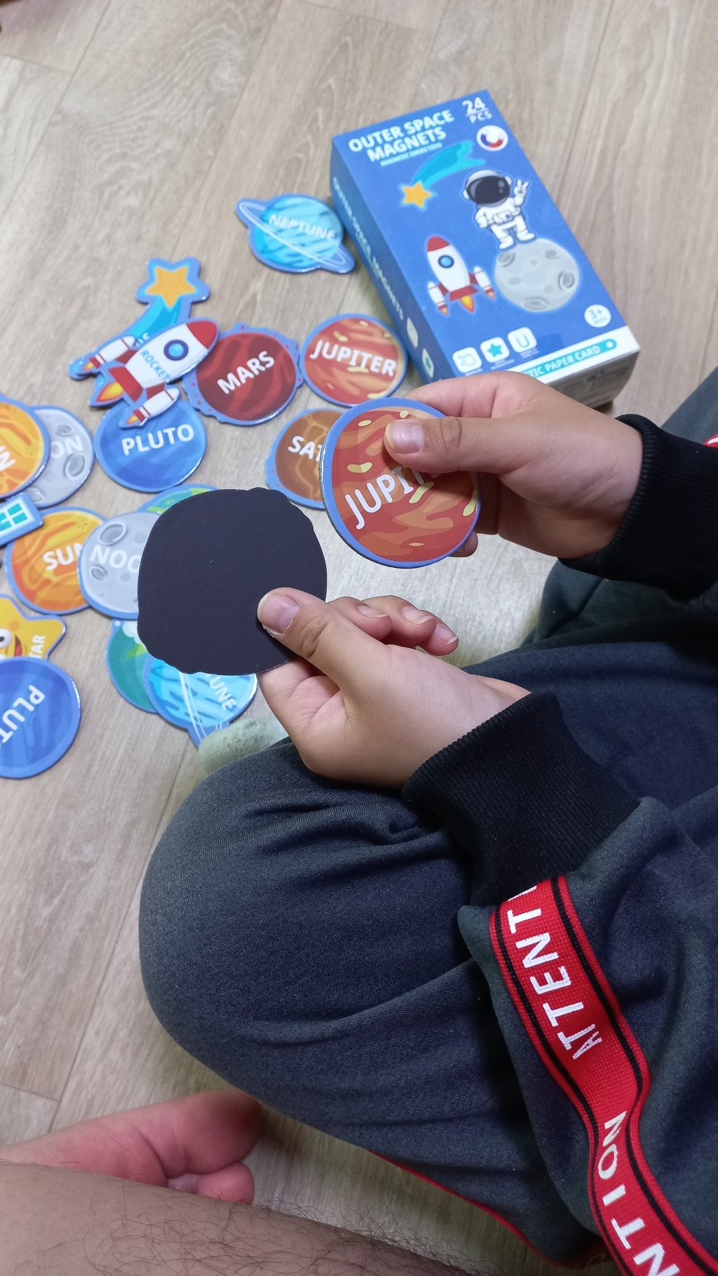 Outer Space Fridge Magnets – 24 Pieces