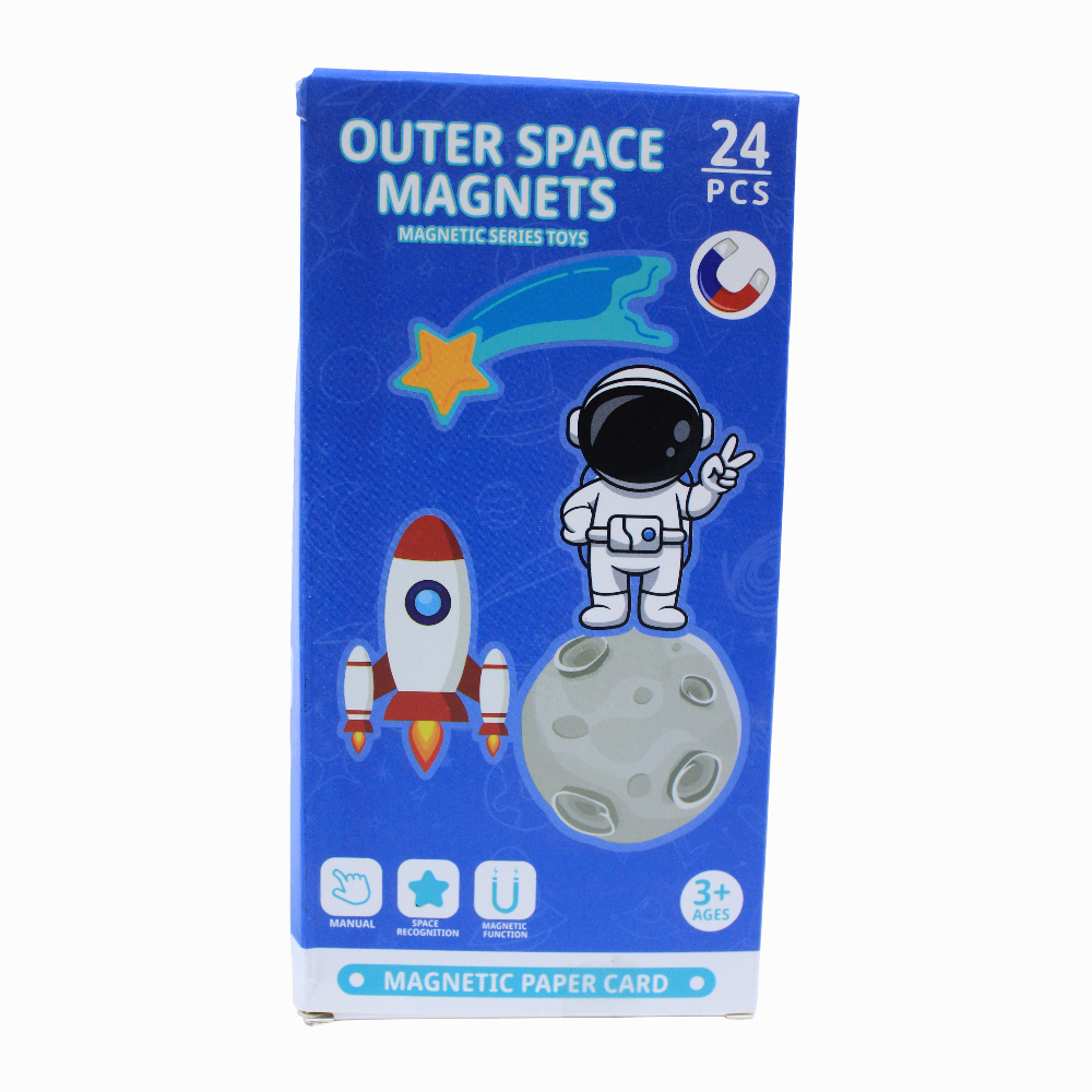 Outer Space Fridge Magnets – 24 Pieces