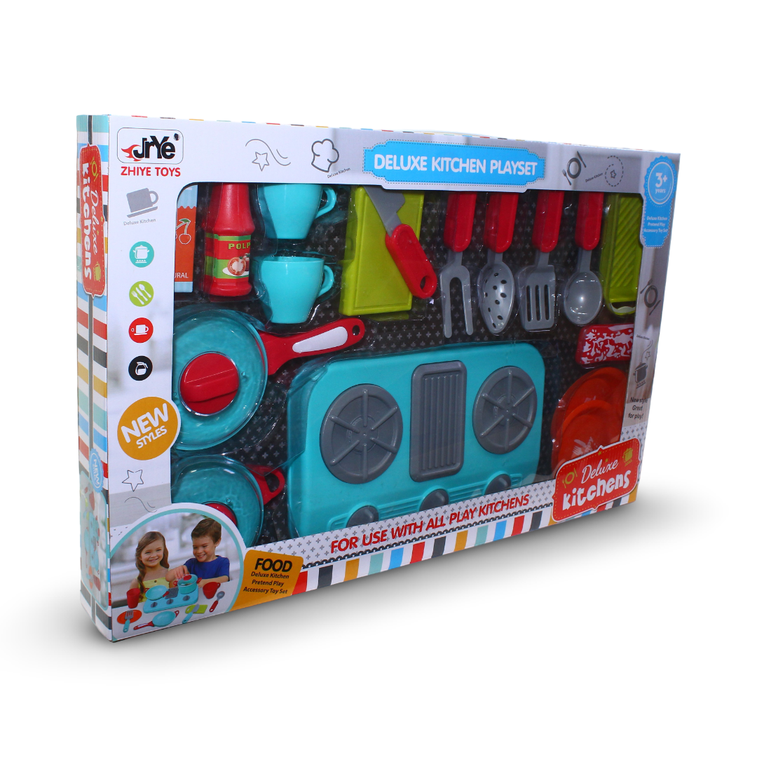 Zhiye Toys Jrye Deluxe Kitchen Playset