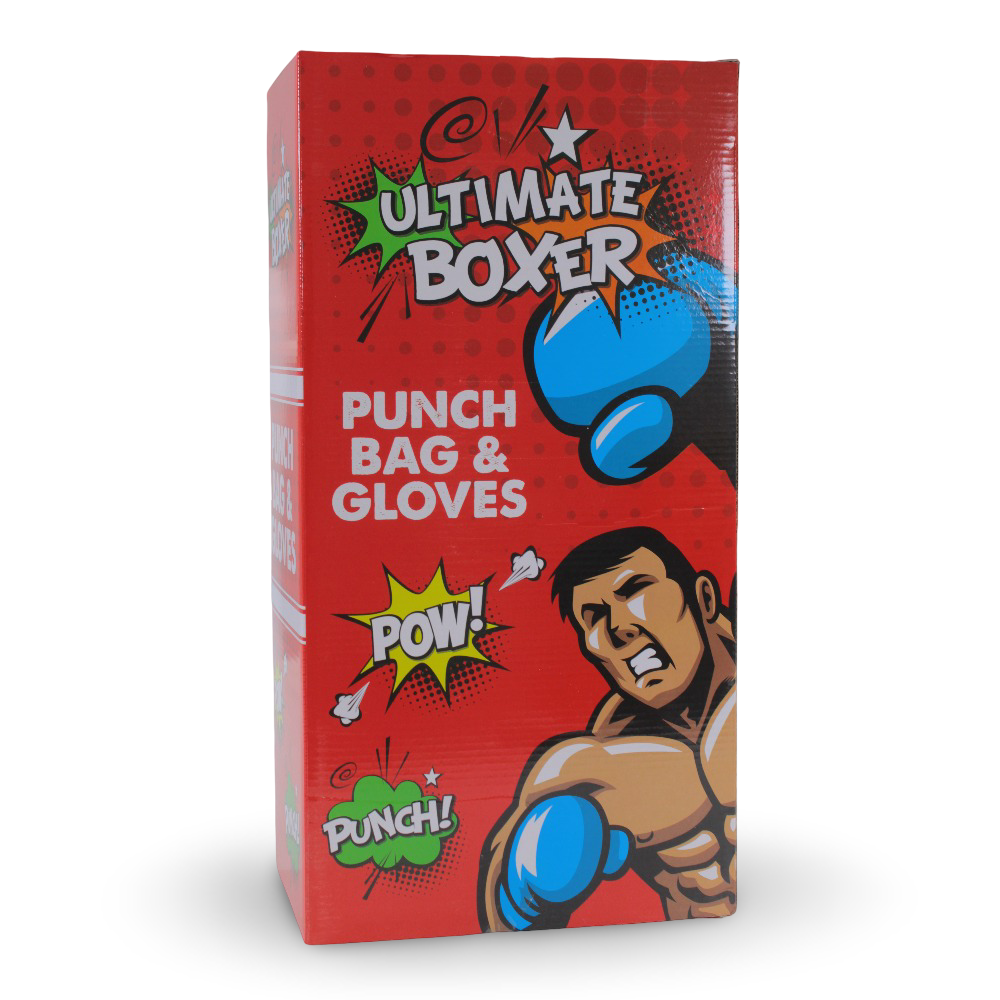 Ultimate Boxer Punch Bag & Gloves Toy Set